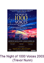 Photos from the Night of the 1000 Voices 2003