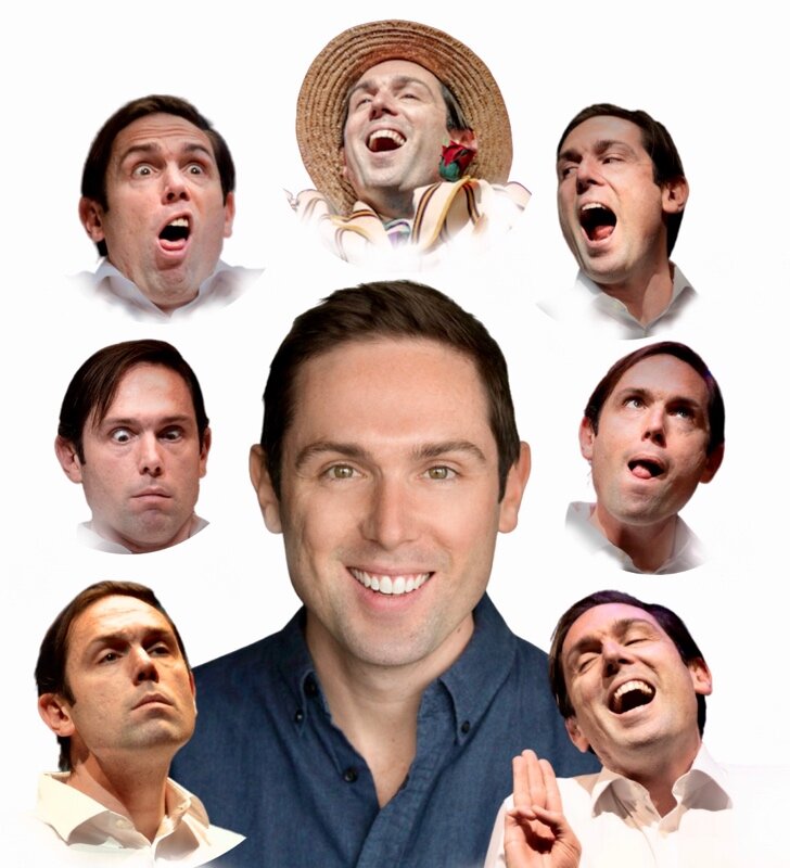 Sam Harrison, the many faces of Jeeves Takes Charge
